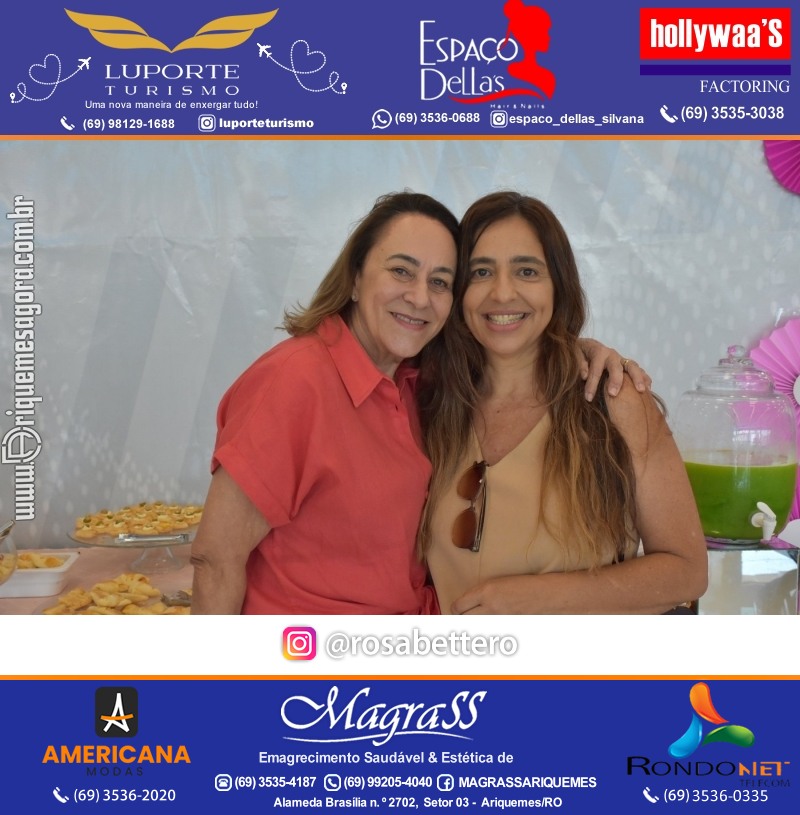 Café da manhã na GIMA em Ariquemes em comemoração DIA DAS MÃES com sorteio de brindes