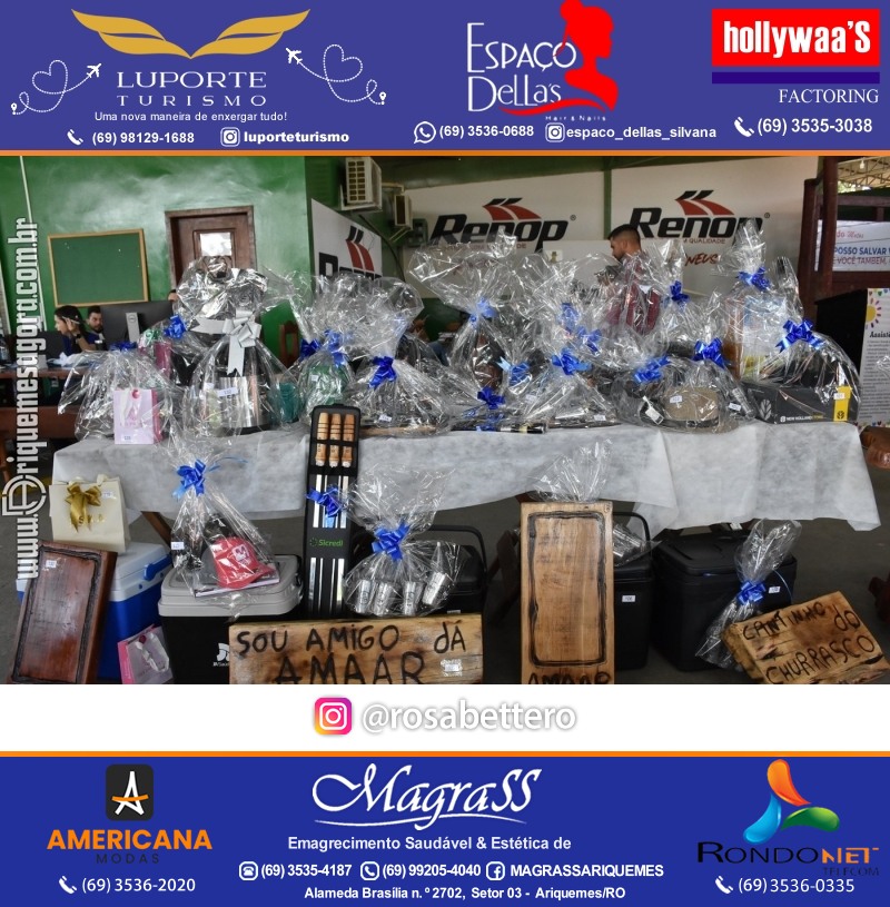 12º Leilão Azul em Prol da AMAAR Ariquemes Rondônia