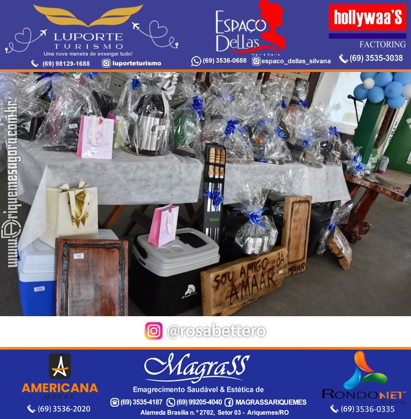 12º Leilão Azul em Prol da AMAAR Ariquemes Rondônia