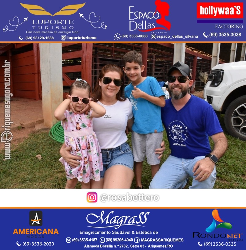 12º Leilão Azul em Prol da AMAAR Ariquemes Rondônia