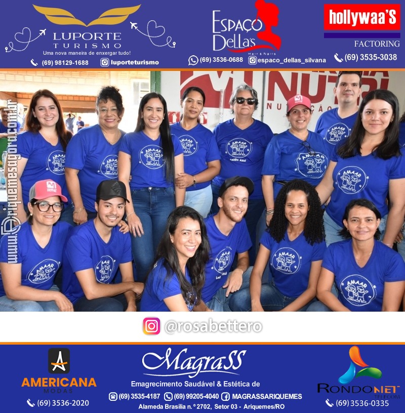 12º Leilão Azul em Prol da AMAAR Ariquemes Rondônia