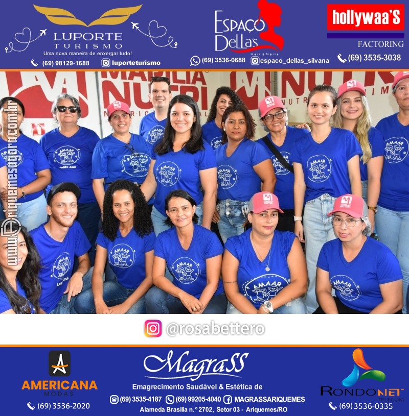 12º Leilão Azul em Prol da AMAAR Ariquemes Rondônia
