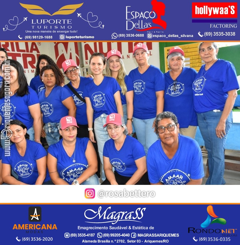 12º Leilão Azul em Prol da AMAAR Ariquemes Rondônia