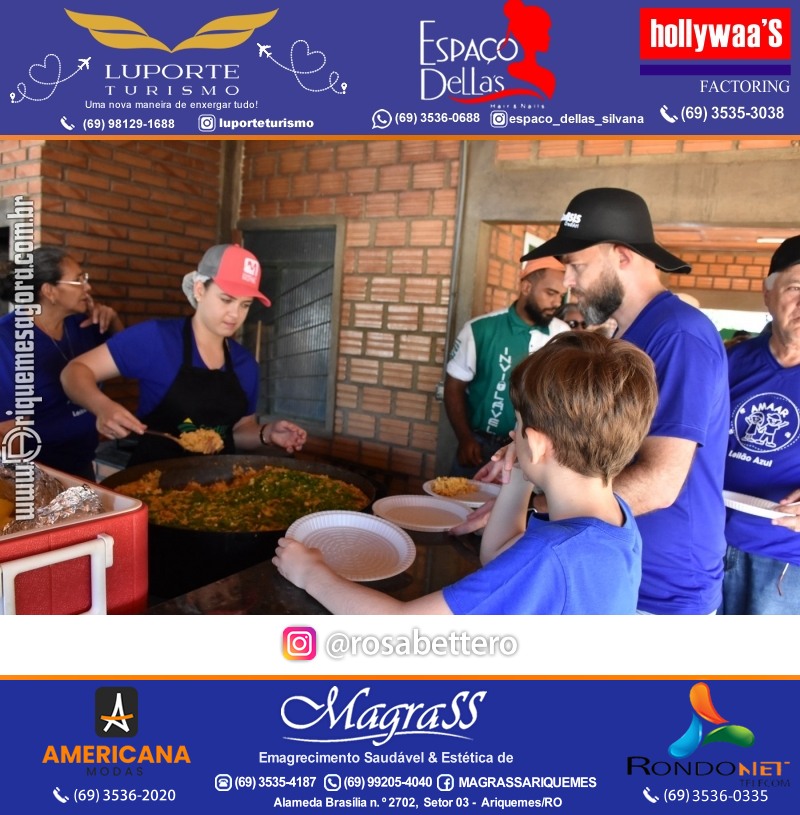12º Leilão Azul em Prol da AMAAR Ariquemes Rondônia