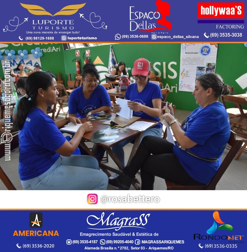 12º Leilão Azul em Prol da AMAAR Ariquemes Rondônia