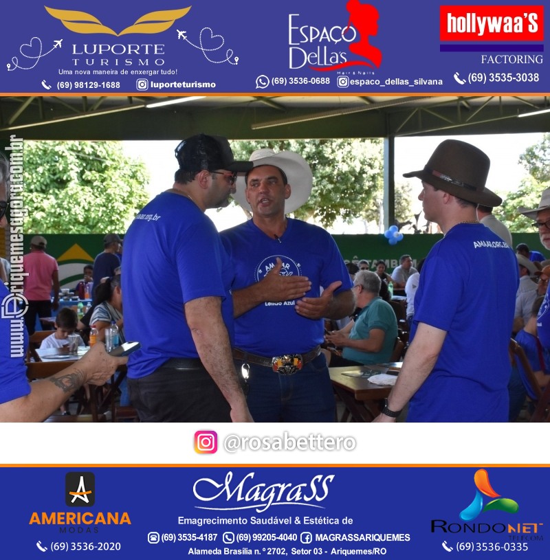 12º Leilão Azul em Prol da AMAAR Ariquemes Rondônia
