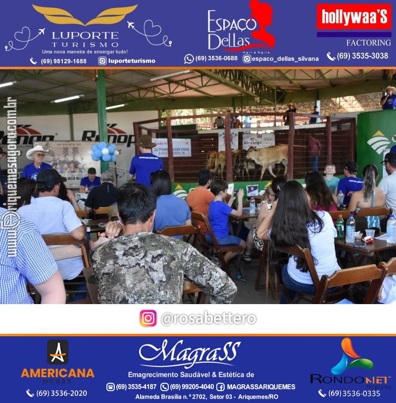 12º Leilão Azul em Prol da AMAAR Ariquemes Rondônia