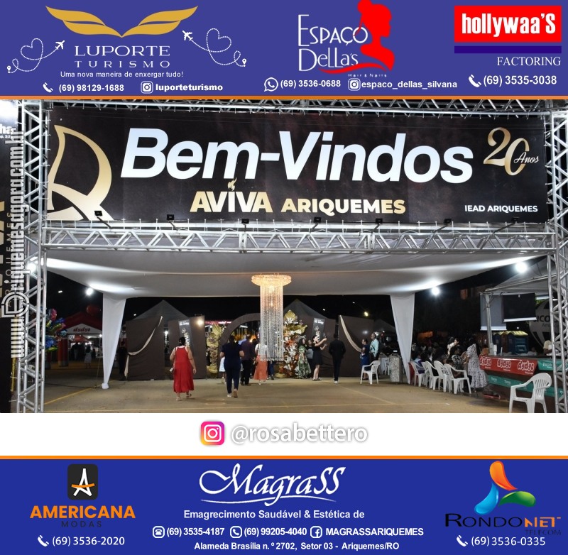 20° AVIVA ARIQUEMES Tema: "Até que Ele venha!" em Ariquemes Rondônia