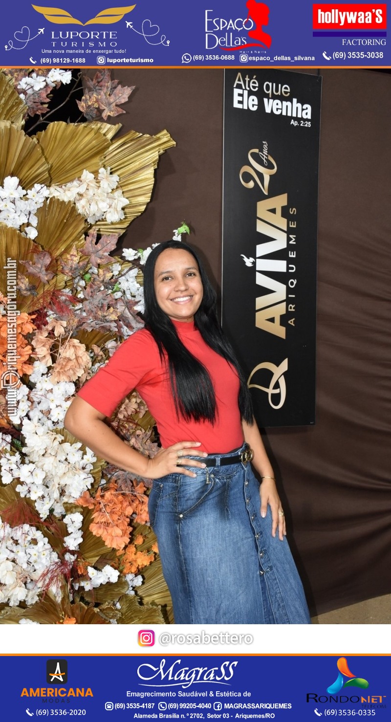 20° AVIVA ARIQUEMES Tema: "Até que Ele venha!" em Ariquemes Rondônia