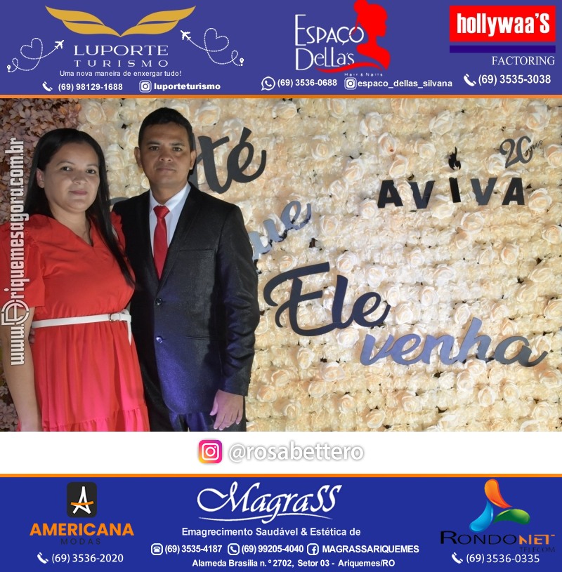 20° AVIVA ARIQUEMES Tema: "Até que Ele venha!" em Ariquemes Rondônia