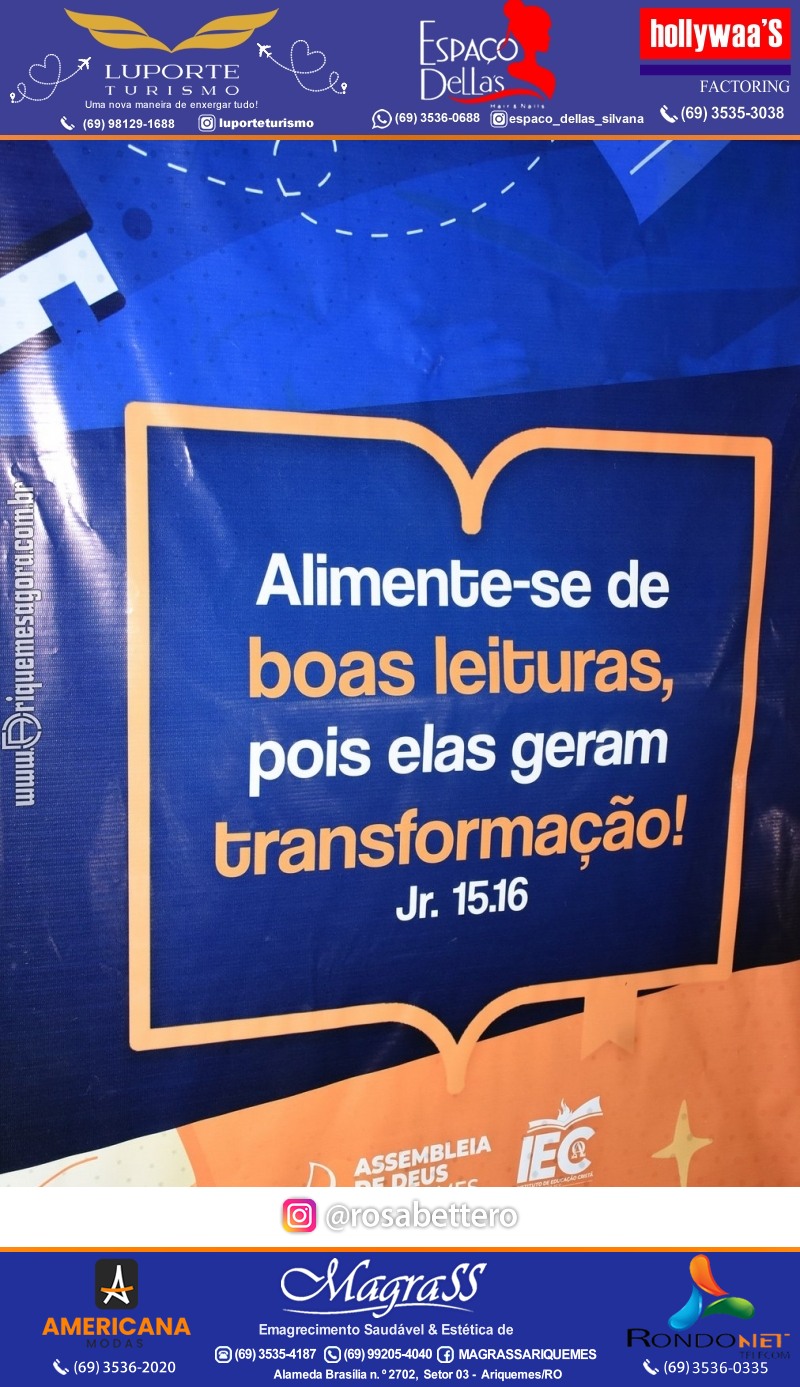 20° AVIVA ARIQUEMES Tema: "Até que Ele venha!" em Ariquemes Rondônia