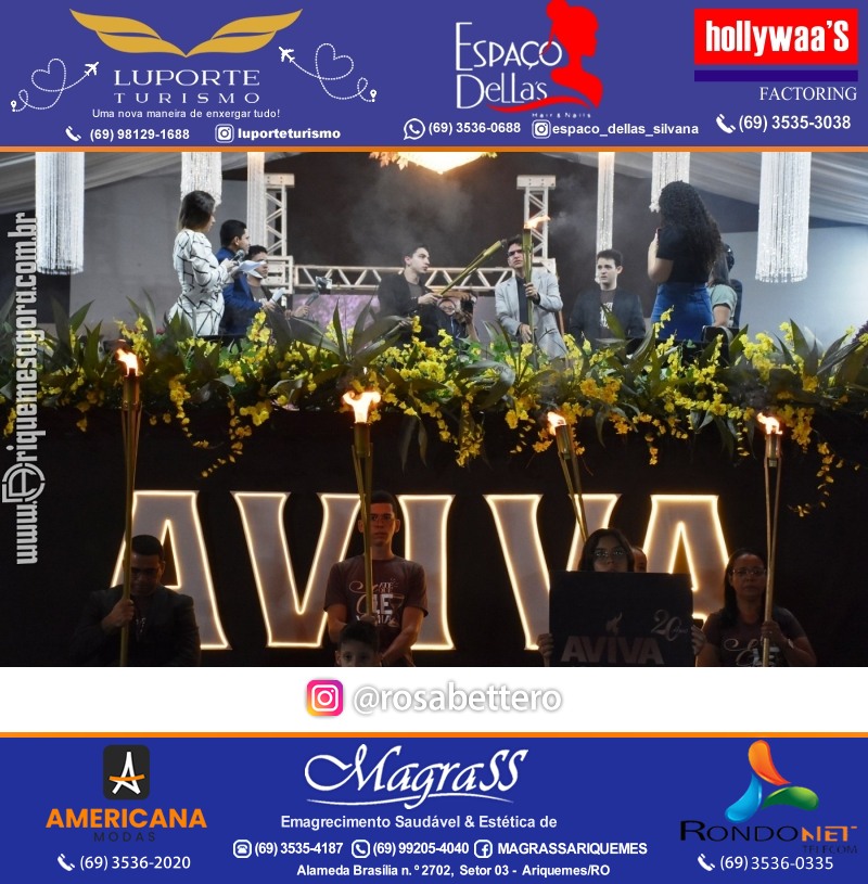 20° AVIVA ARIQUEMES Tema: "Até que Ele venha!" em Ariquemes Rondônia