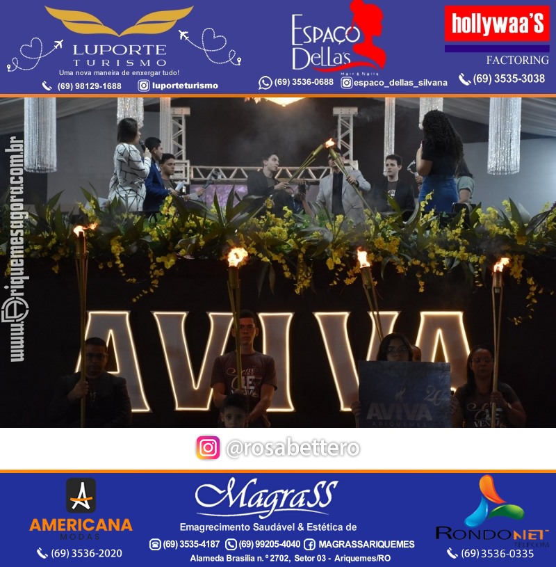 20° AVIVA ARIQUEMES Tema: "Até que Ele venha!" em Ariquemes Rondônia