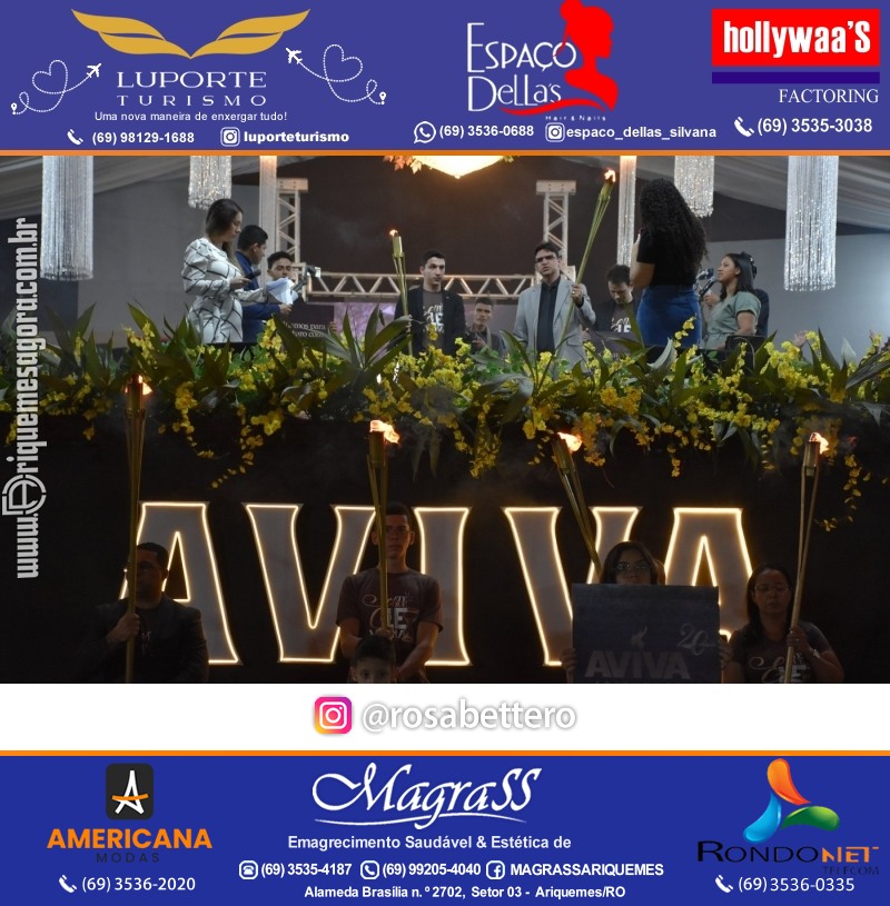 20° AVIVA ARIQUEMES Tema: "Até que Ele venha!" em Ariquemes Rondônia