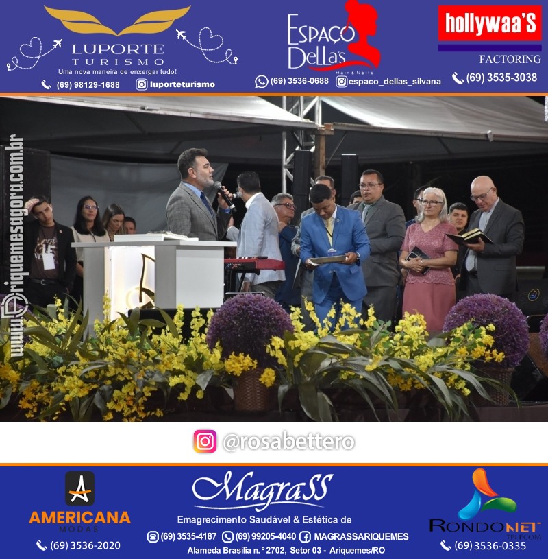 20° AVIVA ARIQUEMES Tema: "Até que Ele venha!" em Ariquemes Rondônia