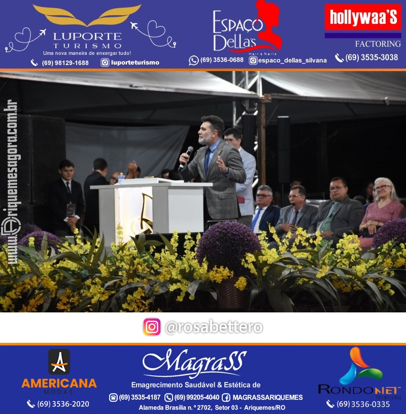 20° AVIVA ARIQUEMES Tema: "Até que Ele venha!" em Ariquemes Rondônia