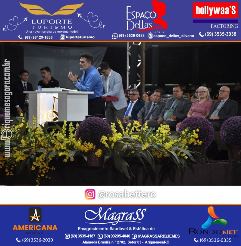 20° AVIVA ARIQUEMES Tema: "Até que Ele venha!" em Ariquemes Rondônia