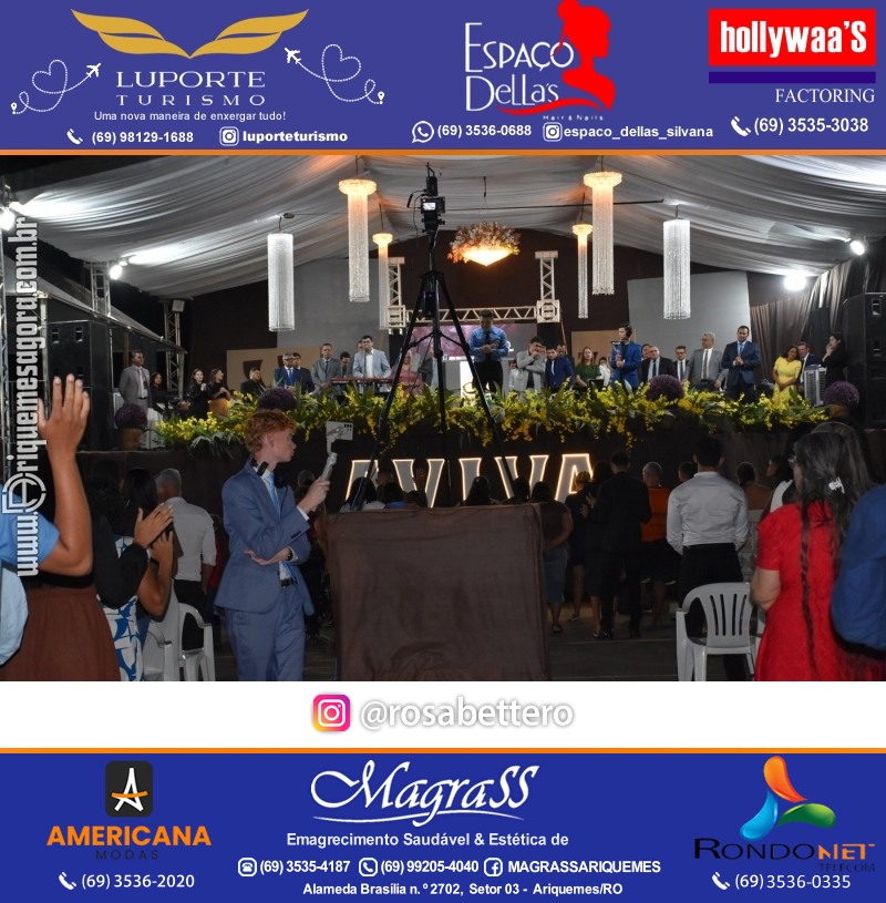 20° AVIVA ARIQUEMES Tema: "Até que Ele venha!" em Ariquemes Rondônia
