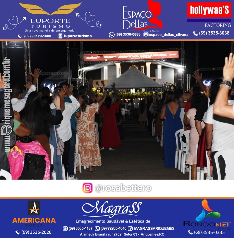 20° AVIVA ARIQUEMES Tema: "Até que Ele venha!" em Ariquemes Rondônia