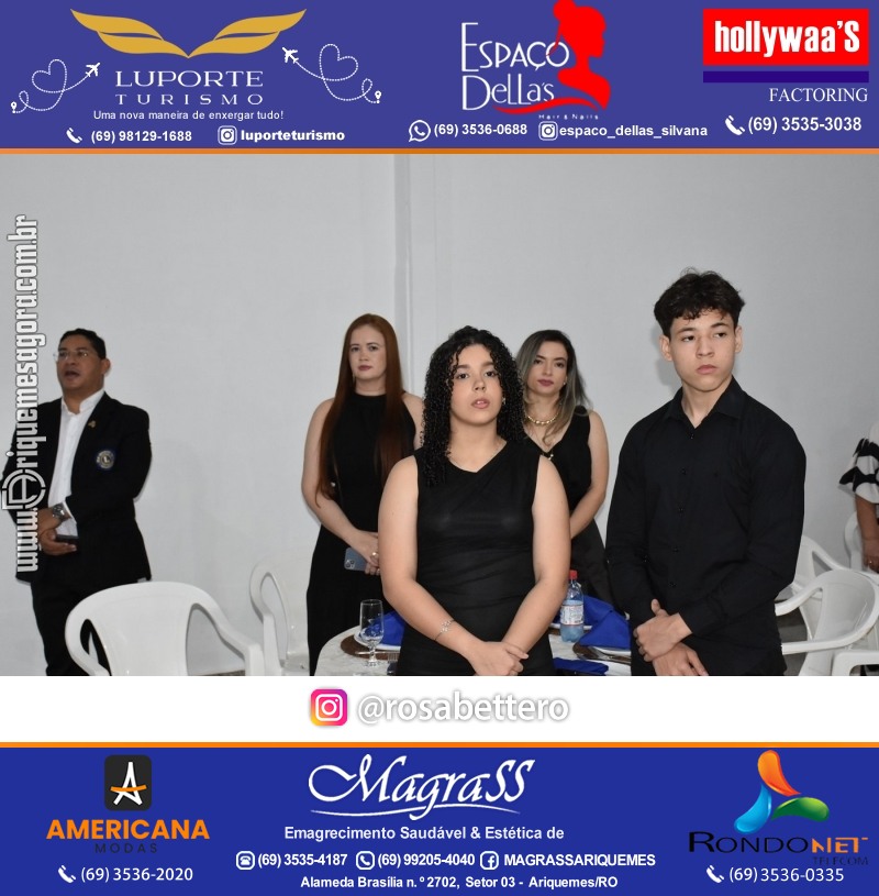Cerimônia de Posse Lions Clube Ariquemes Canaã da Nova Diretoria-Gestão 2025-2026
