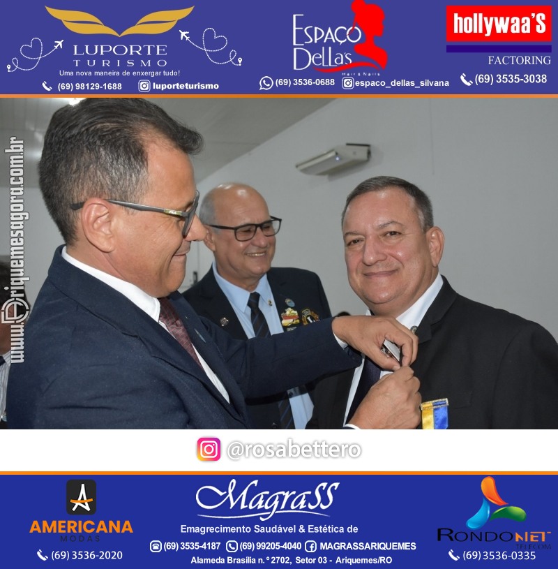 Cerimônia de Posse Lions Clube Ariquemes Canaã da Nova Diretoria-Gestão 2025-2026