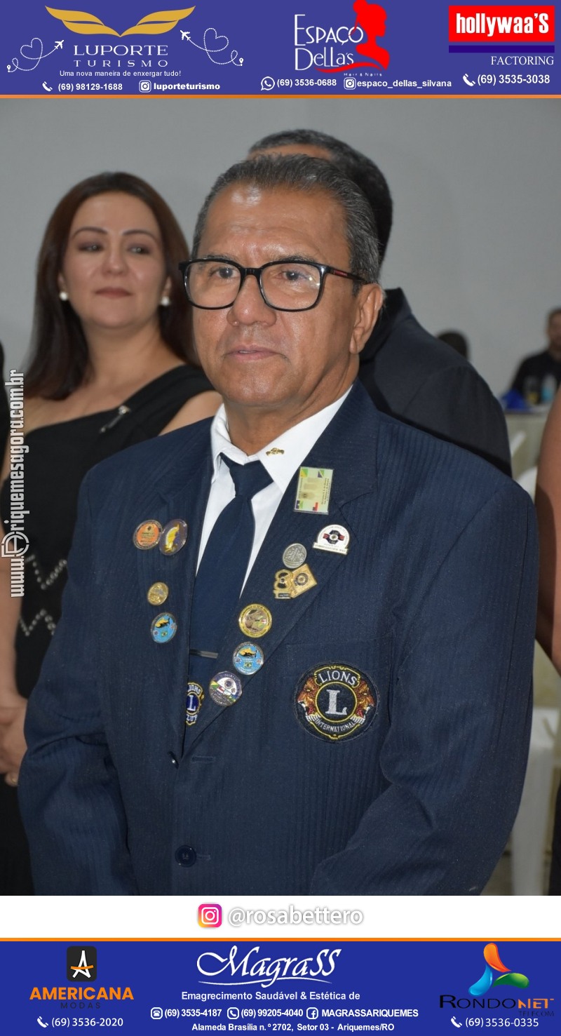 Cerimônia de Posse Lions Clube Ariquemes Canaã da Nova Diretoria-Gestão 2025-2026