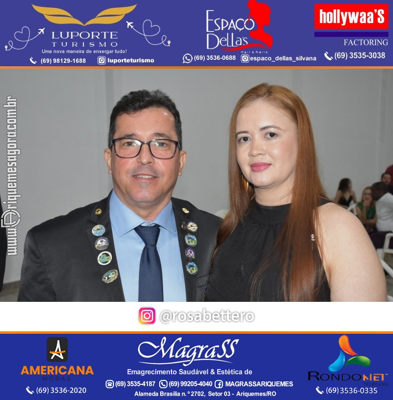 Cerimônia de Posse Lions Clube Ariquemes Canaã da Nova Diretoria-Gestão 2025-2026