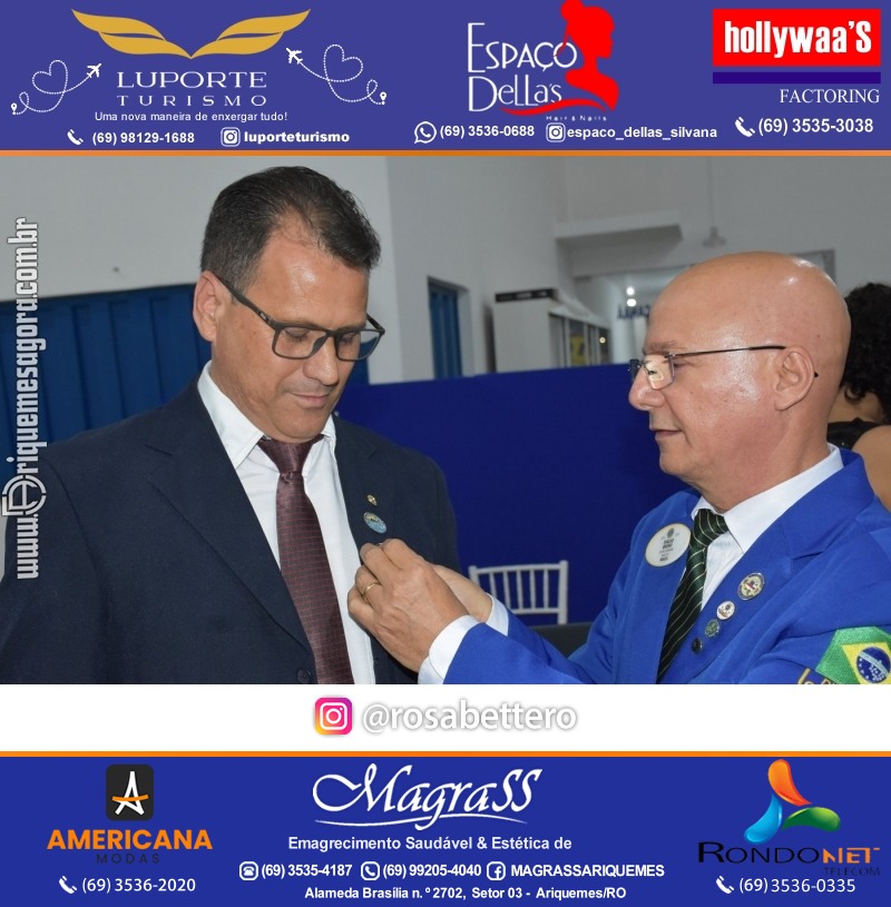 Cerimônia de Posse Lions Clube Ariquemes Canaã da Nova Diretoria-Gestão 2025-2026