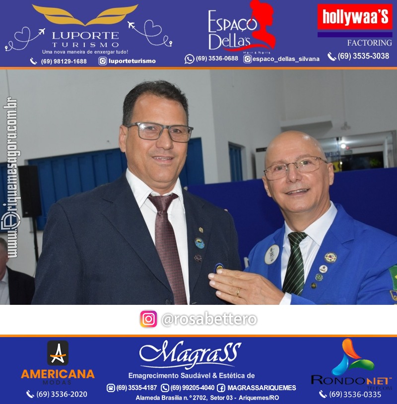 Cerimônia de Posse Lions Clube Ariquemes Canaã da Nova Diretoria-Gestão 2025-2026