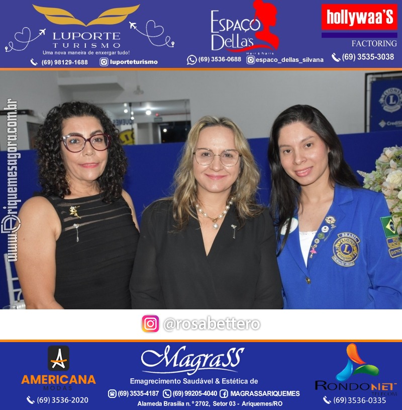 Cerimônia de Posse Lions Clube Ariquemes Canaã da Nova Diretoria-Gestão 2025-2026