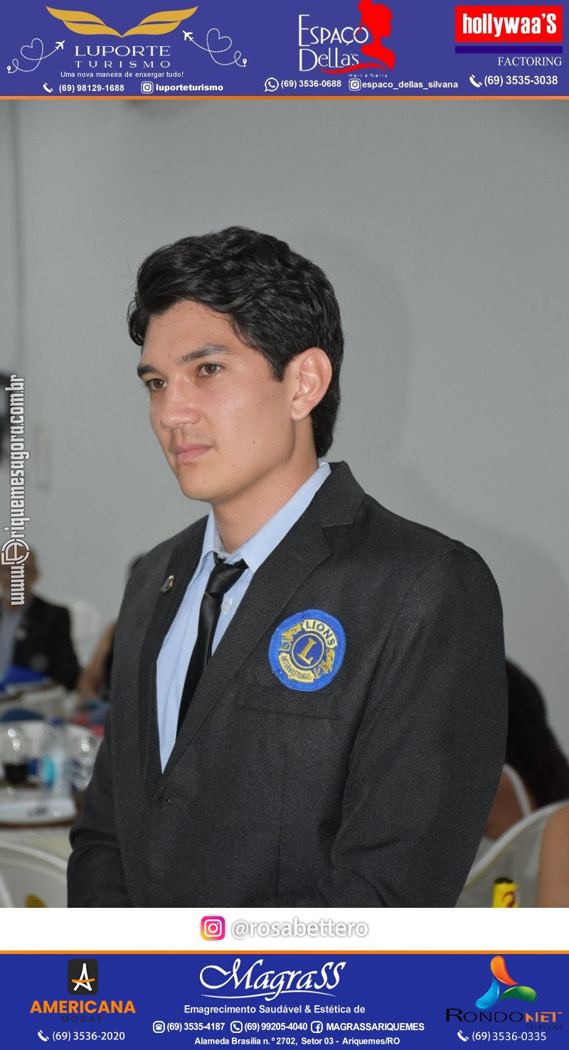 Cerimônia de Posse Lions Clube Ariquemes Canaã da Nova Diretoria-Gestão 2025-2026