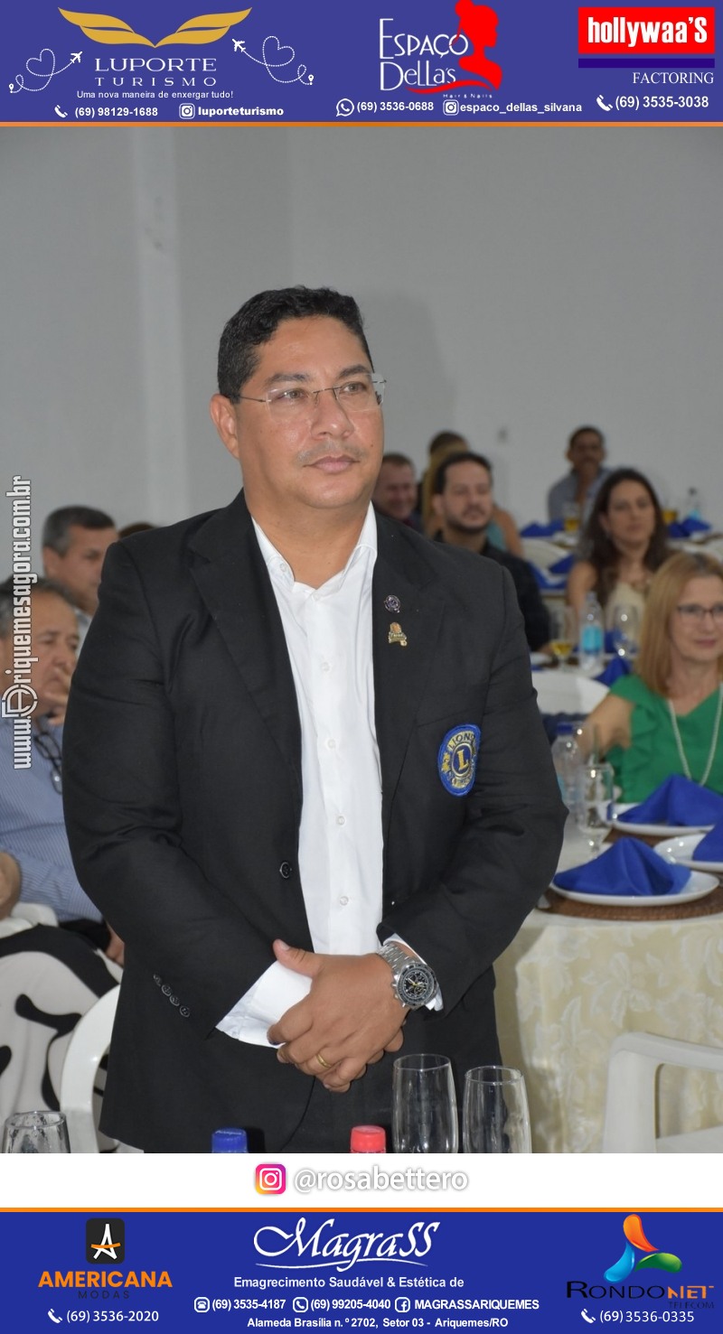 Cerimônia de Posse Lions Clube Ariquemes Canaã da Nova Diretoria-Gestão 2025-2026