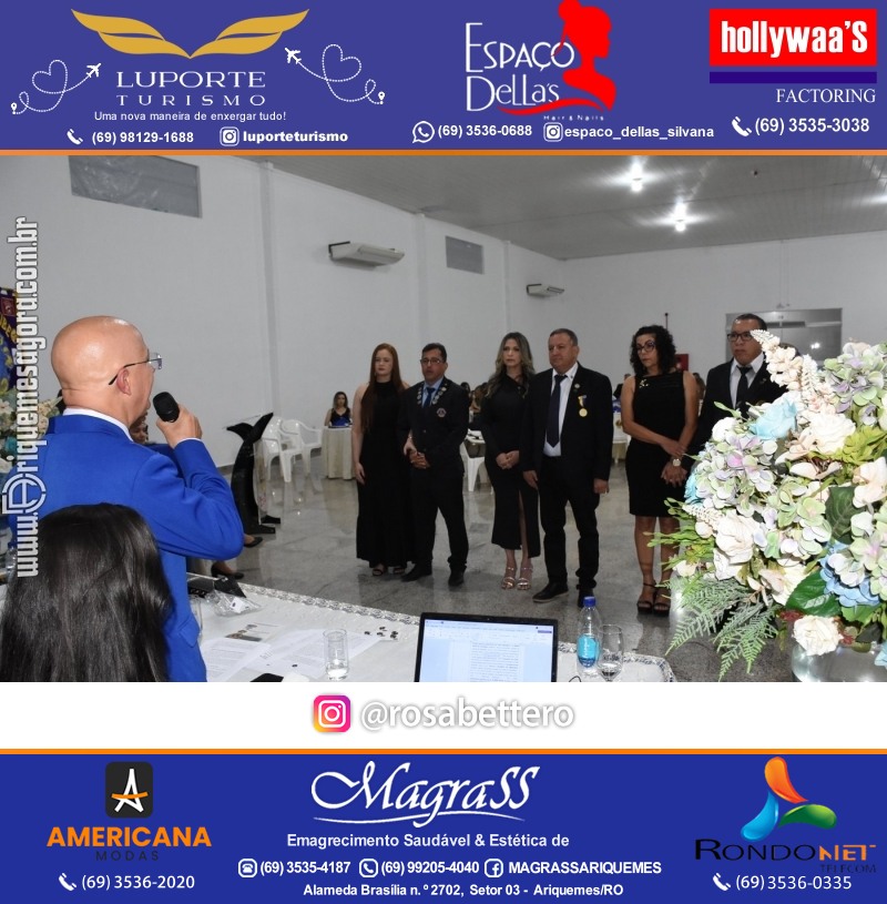 Cerimônia de Posse Lions Clube Ariquemes Canaã da Nova Diretoria-Gestão 2025-2026