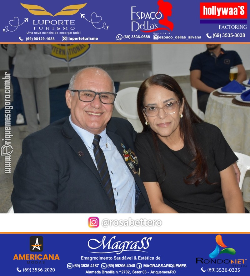 Cerimônia de Posse Lions Clube Ariquemes Canaã da Nova Diretoria-Gestão 2025-2026