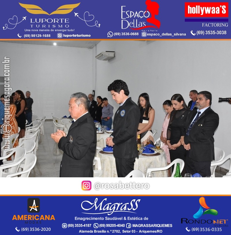 Cerimônia de Posse Lions Clube Ariquemes Canaã da Nova Diretoria-Gestão 2025-2026