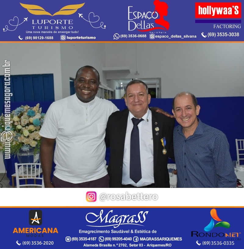 Cerimônia de Posse Lions Clube Ariquemes Canaã da Nova Diretoria-Gestão 2025-2026