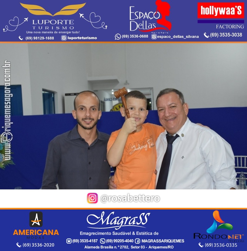 Cerimônia de Posse Lions Clube Ariquemes Canaã da Nova Diretoria-Gestão 2025-2026