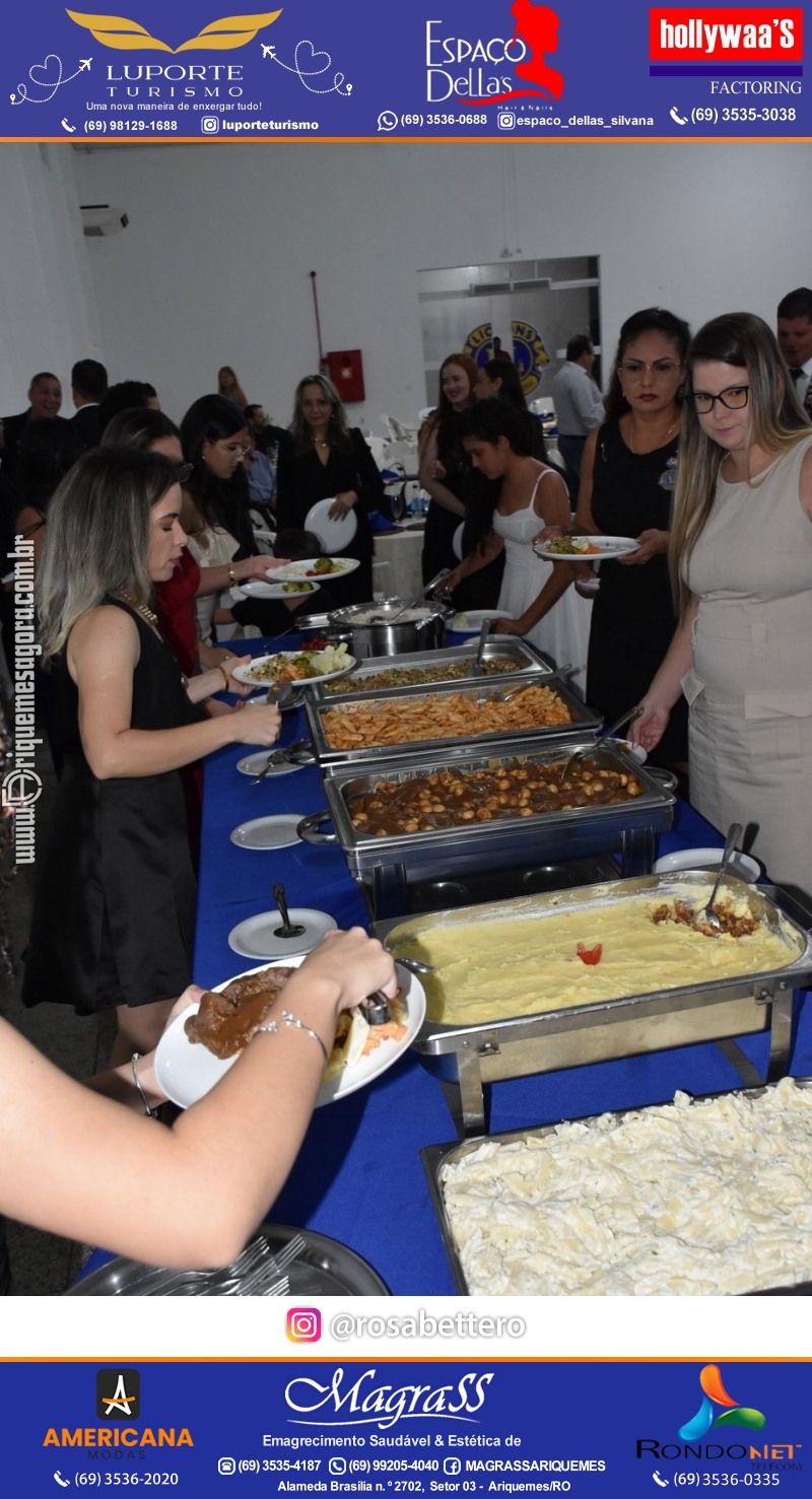 Cerimônia de Posse Lions Clube Ariquemes Canaã da Nova Diretoria-Gestão 2025-2026