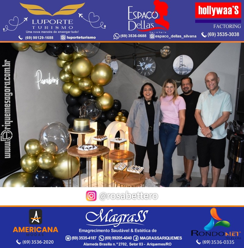 Aniversário 10 anos Luporte Turismo “Uma nova maneira de enxergar tudo” em Ariquemes-Rondônia
