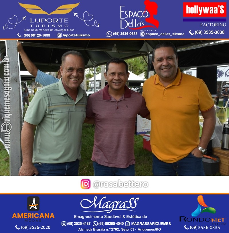 Edição 2025-Abertura GIMA NA PRAÇA DIA e NOITE Evento Social, Cultural e Comercial “GRUPO GILBERTO MIRANDA” Ariquemes-RO