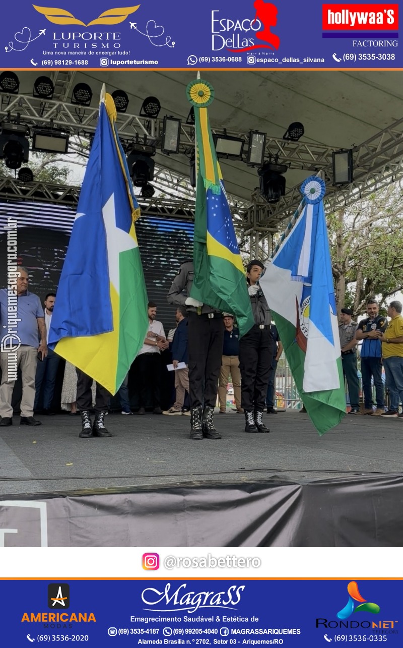 Edição 2025-Abertura GIMA NA PRAÇA DIA e NOITE Evento Social, Cultural e Comercial “GRUPO GILBERTO MIRANDA” Ariquemes-RO