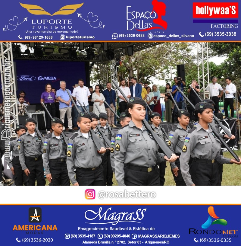 Edição 2025-Abertura GIMA NA PRAÇA DIA e NOITE Evento Social, Cultural e Comercial “GRUPO GILBERTO MIRANDA” Ariquemes-RO