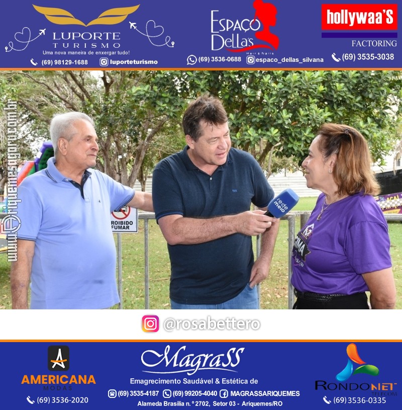Edição 2025-Abertura GIMA NA PRAÇA DIA e NOITE Evento Social, Cultural e Comercial “GRUPO GILBERTO MIRANDA” Ariquemes-RO
