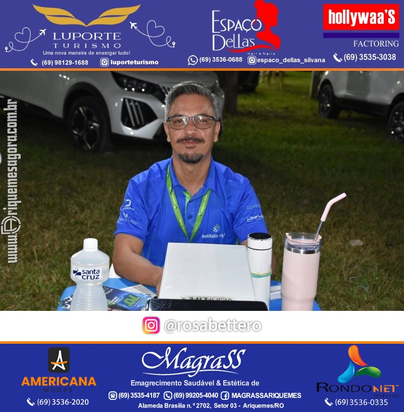Edição 2025-Abertura GIMA NA PRAÇA DIA e NOITE Evento Social, Cultural e Comercial “GRUPO GILBERTO MIRANDA” Ariquemes-RO