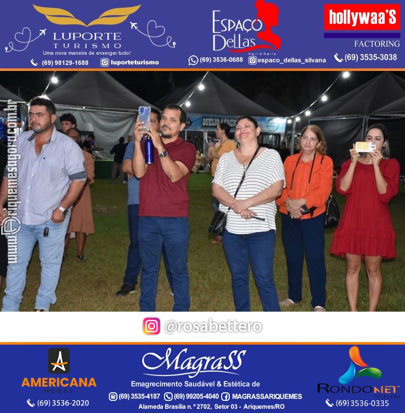 Edição 2025-Abertura GIMA NA PRAÇA DIA e NOITE Evento Social, Cultural e Comercial “GRUPO GILBERTO MIRANDA” Ariquemes-RO