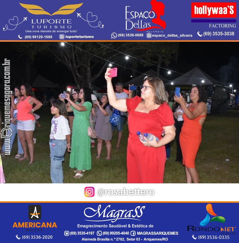Edição 2025-Abertura GIMA NA PRAÇA DIA e NOITE Evento Social, Cultural e Comercial “GRUPO GILBERTO MIRANDA” Ariquemes-RO