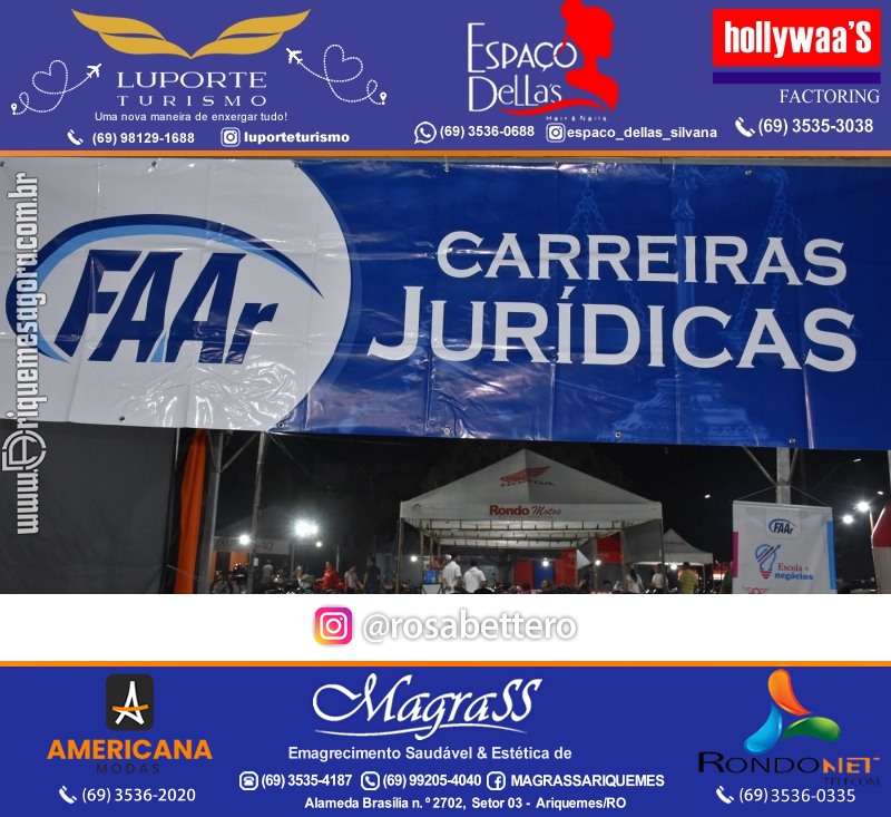 Edição 2025-Abertura GIMA NA PRAÇA DIA e NOITE Evento Social, Cultural e Comercial “GRUPO GILBERTO MIRANDA” Ariquemes-RO
