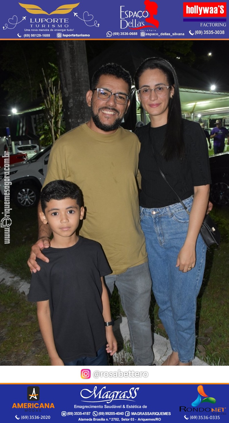 Edição 2025-Abertura GIMA NA PRAÇA DIA e NOITE Evento Social, Cultural e Comercial “GRUPO GILBERTO MIRANDA” Ariquemes-RO