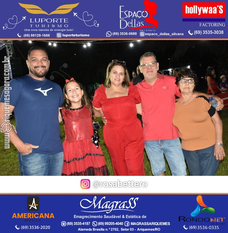 Edição 2025-Abertura GIMA NA PRAÇA DIA e NOITE Evento Social, Cultural e Comercial “GRUPO GILBERTO MIRANDA” Ariquemes-RO