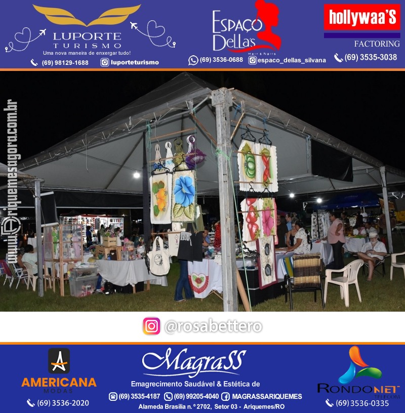 Edição 2025-Abertura GIMA NA PRAÇA DIA e NOITE Evento Social, Cultural e Comercial “GRUPO GILBERTO MIRANDA” Ariquemes-RO